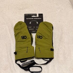 Outdoor Research Hemisphere team Gore-Tex 3L mittens